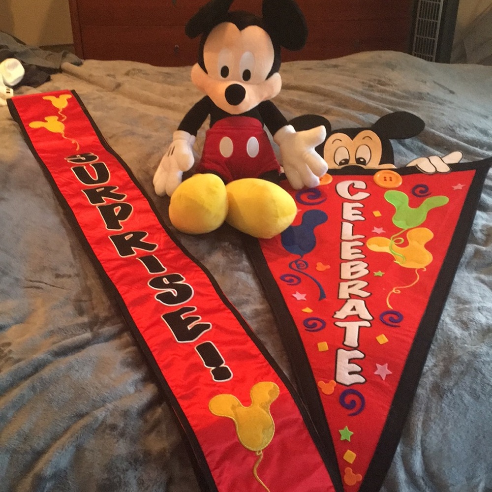 Happy birthday Mickey Mouse package